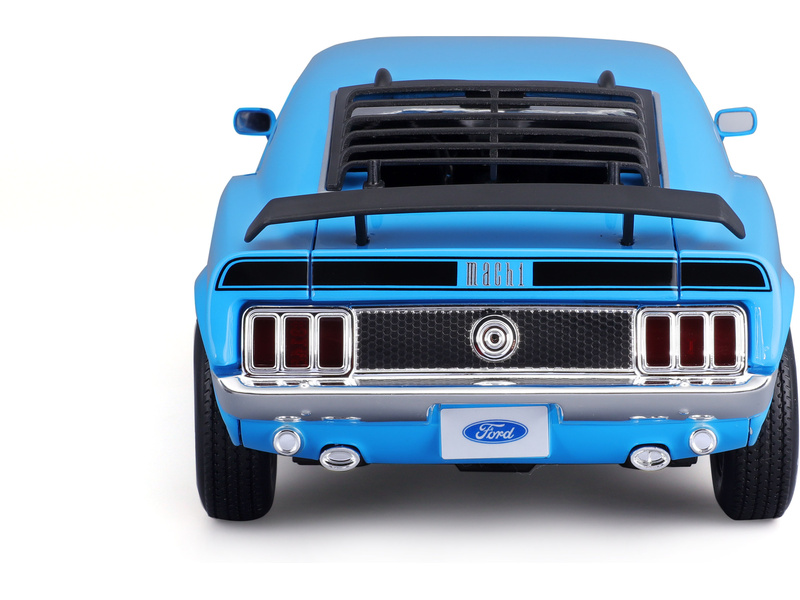 Maisto Ford Mustang Mach 1 1970 1:18 modrá