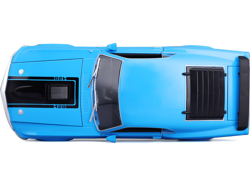 Maisto Ford Mustang Mach 1 1970 1:18 modrá