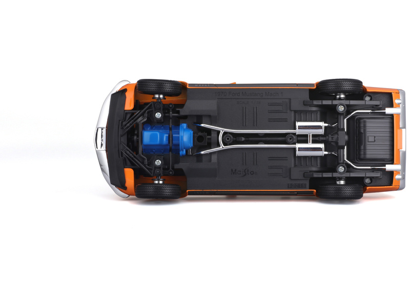 Maisto Ford Mustang Mach 1 1970 1:18 oranžová