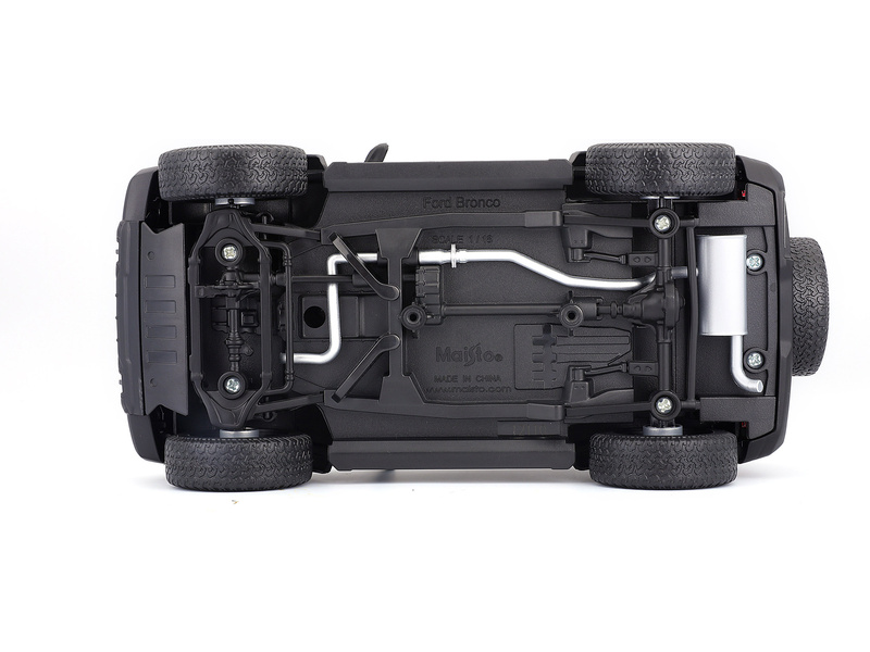 Maisto Ford Bronco Wildtrak 2021 1:18 modrá metalíza