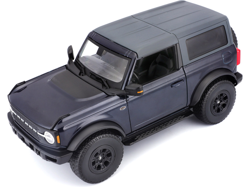 Maisto Ford Bronco Wildtrak 2021 1:18 modrá metalíza
