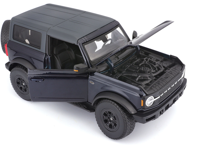 Maisto Ford Bronco Wildtrak 2021 1:18 modrá metalíza
