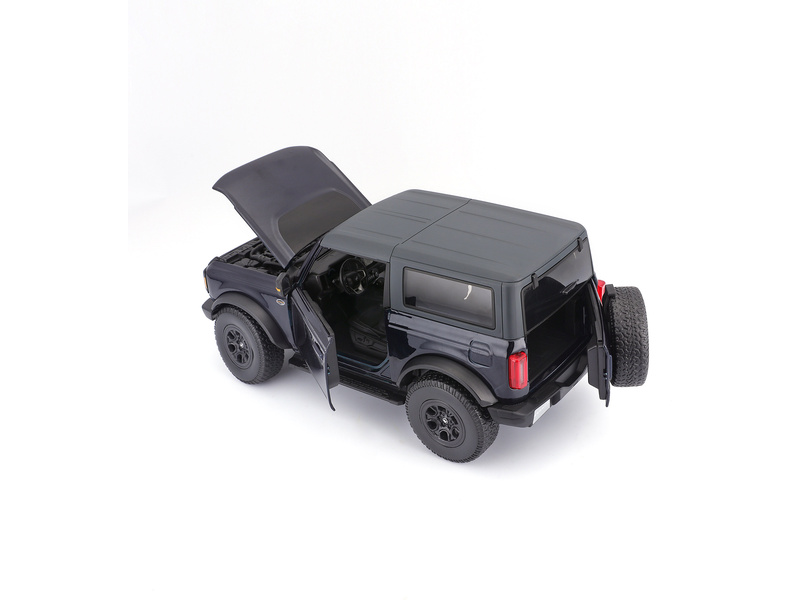 Maisto Ford Bronco Wildtrak 2021 1:18 modrá metalíza