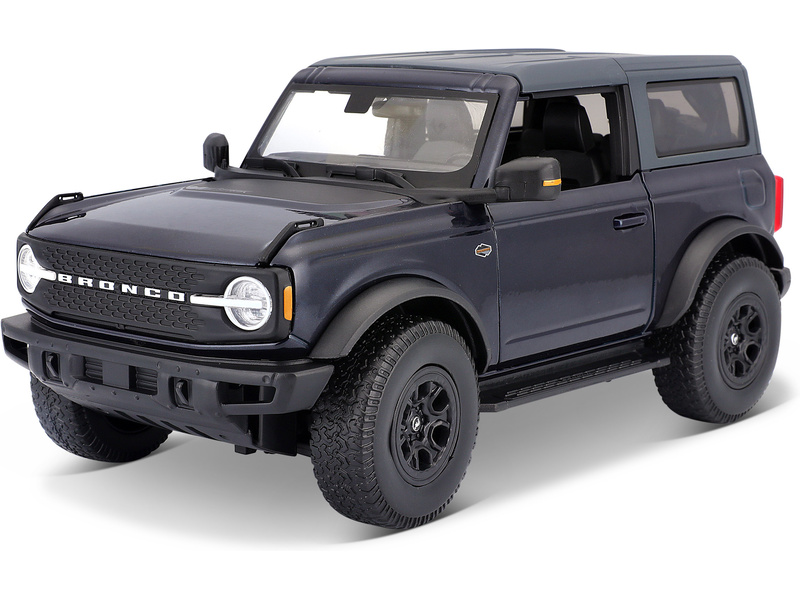 Maisto Ford Bronco Wildtrak 2021 1:18 modrá metalíza