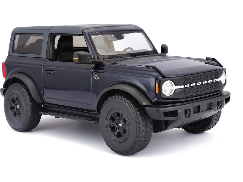 Maisto Ford Bronco Wildtrak 2021 1:18 modrá metalíza