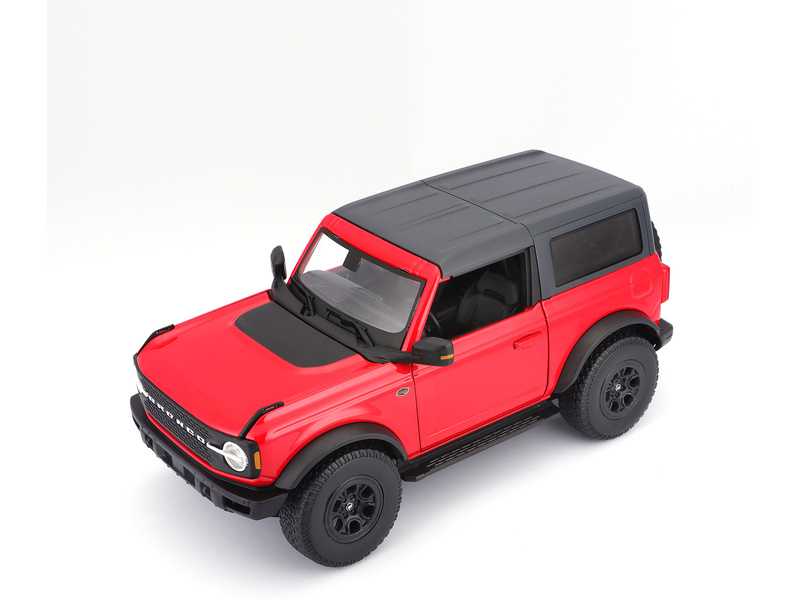 Maisto Ford Bronco Wildtrak 2021 1:18 červená