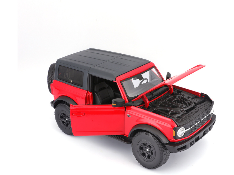 Maisto Ford Bronco Wildtrak 2021 1:18 červená
