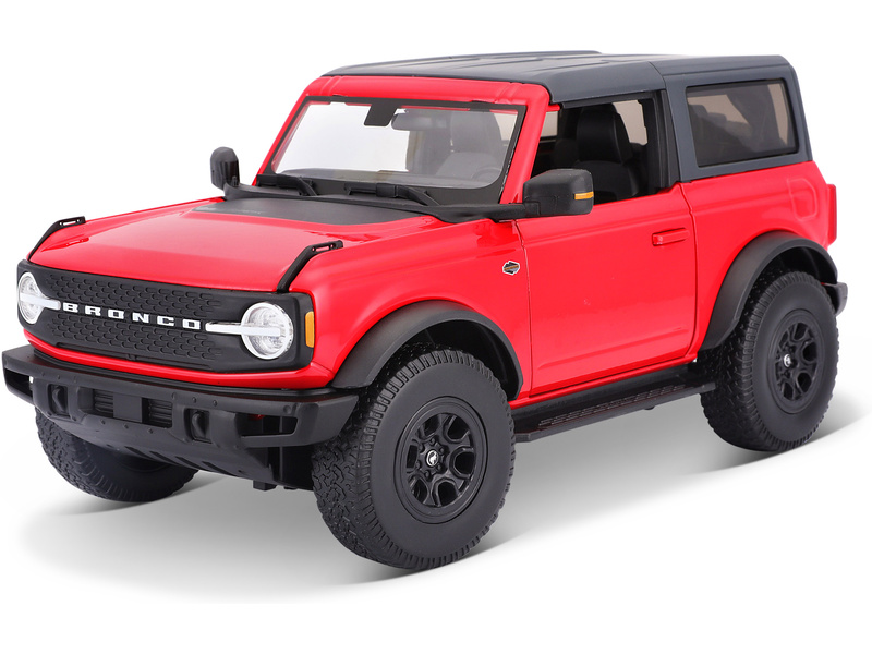 Maisto Ford Bronco Wildtrak 2021 1:18 červená