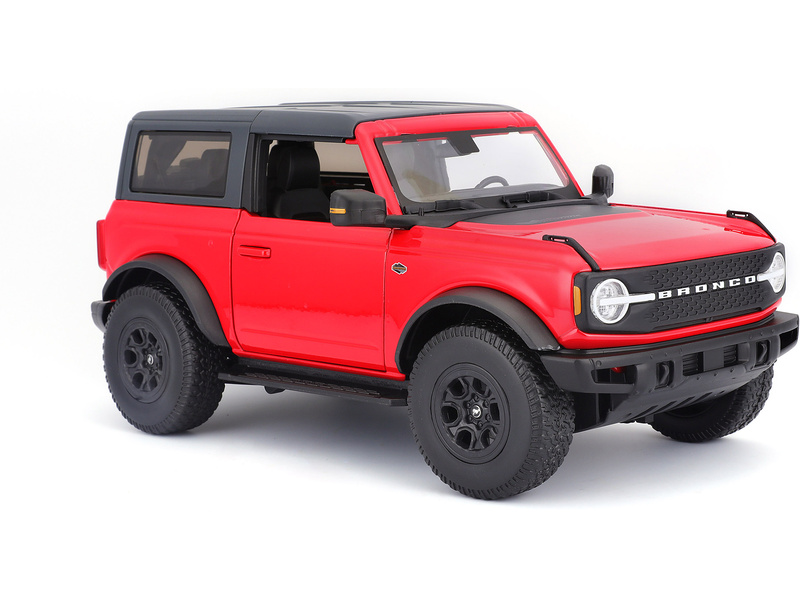 Maisto Ford Bronco Wildtrak 2021 1:18 červená