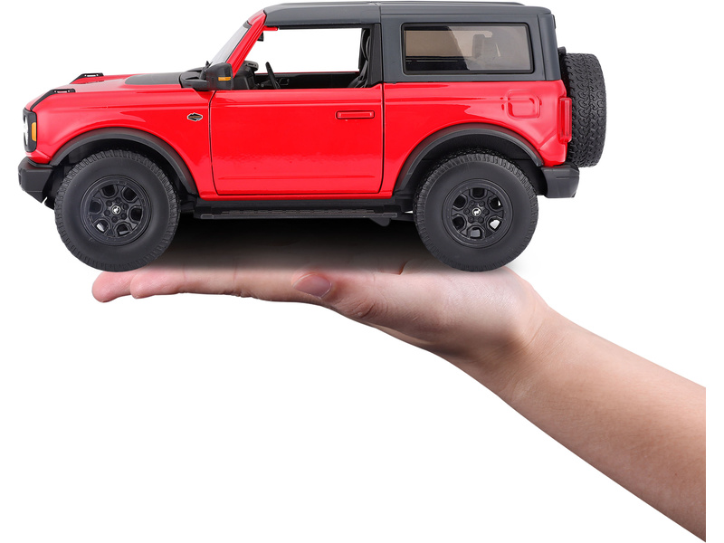 Maisto Ford Bronco Wildtrak 2021 1:18 červená