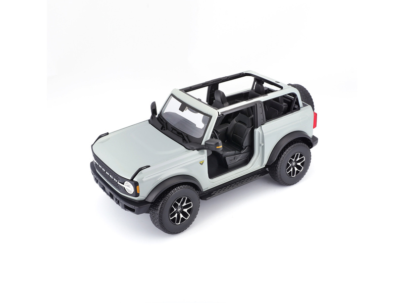 Maisto Ford Bronco Badlands 2021 1:18 kaktusově šedá