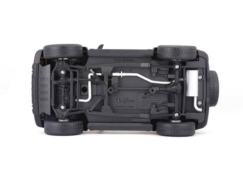 Maisto Ford Bronco Badlands 2021 1:18 oranžová