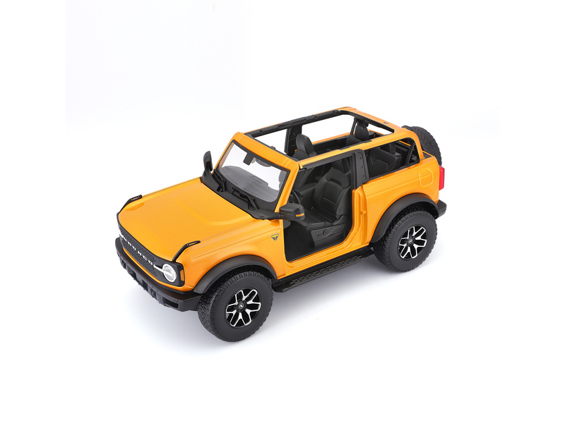Maisto Ford Bronco Badlands 2021 1:18 oranžová