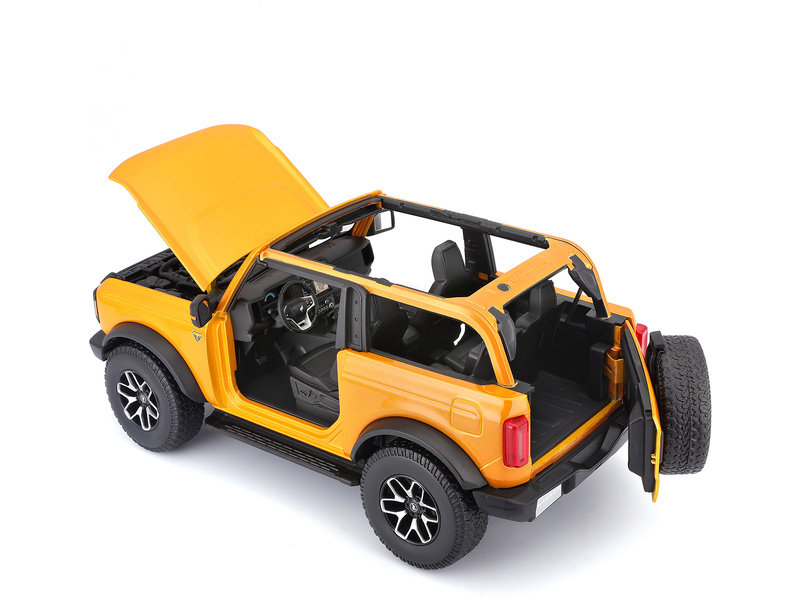 Maisto Ford Bronco Badlands 2021 1:18 oranžová