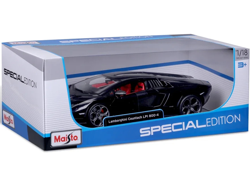 Maisto Lamborghini Countach LPI 800-4 1:18 černá