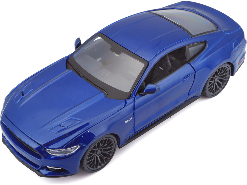 Maisto Ford Mustang GT 2015 1:24 modrá metalíza