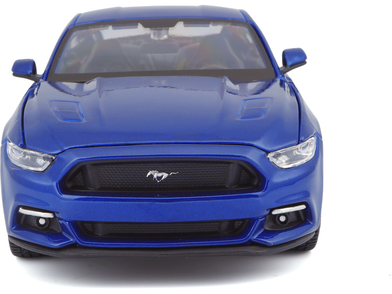 Maisto Ford Mustang GT 2015 1:24 modrá metalíza