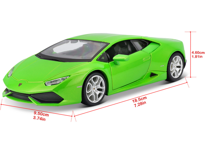 Maisto Lamborghini Huracán Coupé 1:24 perlově zelená