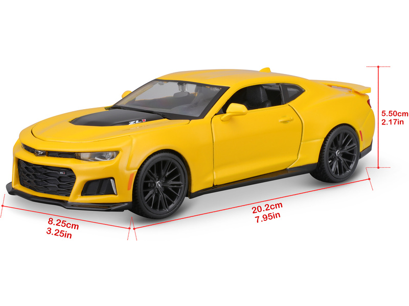 Maisto Chevrolet Camaro ZL1 2017 1:24 žlutá metalíza
