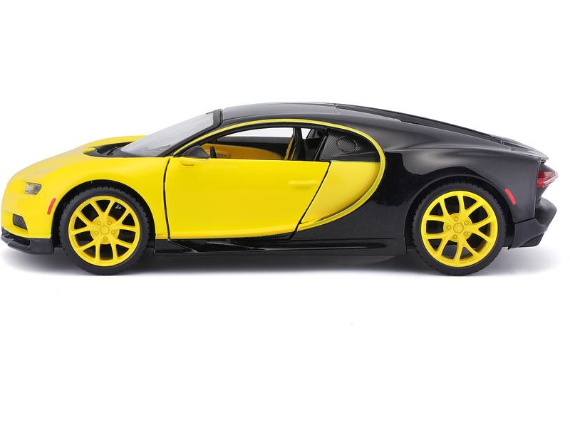 Maisto Bugatti Chiron 1:24 žluto-černá