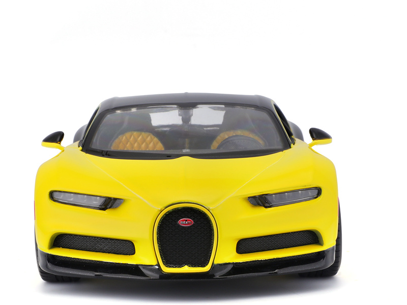 Maisto Bugatti Chiron 1:24 žluto-černá