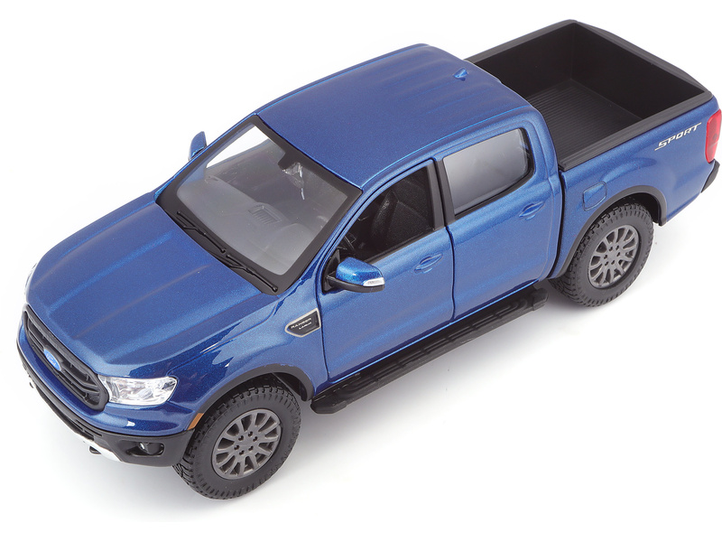 Maisto Ford Ranger 2019 1:27 modrá metalíza
