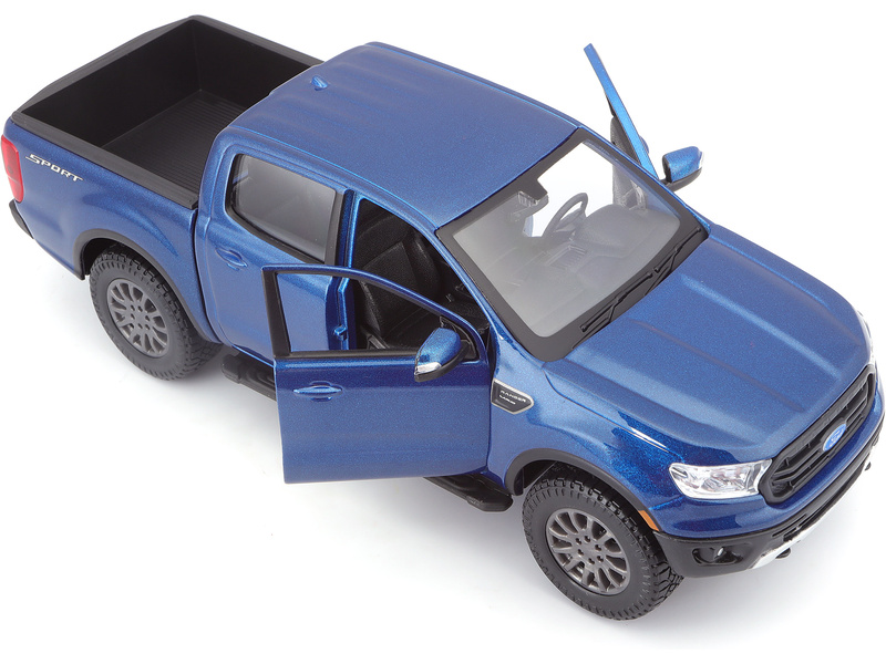Maisto Ford Ranger 2019 1:27 modrá metalíza