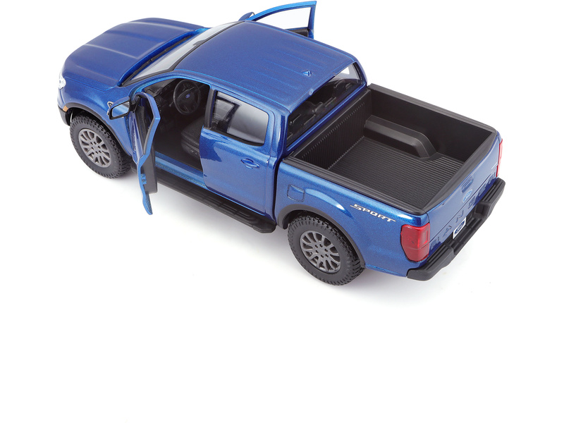 Maisto Ford Ranger 2019 1:27 modrá metalíza