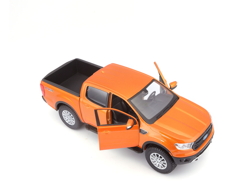 Maisto Ford Ranger 2019 1:27 oranžová metalíza