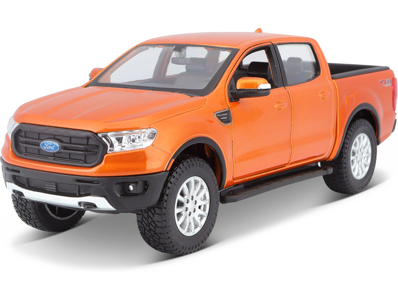 Maisto Ford Ranger 2019 1:27 oranžová metalíza
