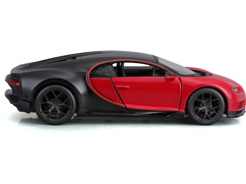 Maisto Bugatti Chiron Sport 1:24 červeno-černá