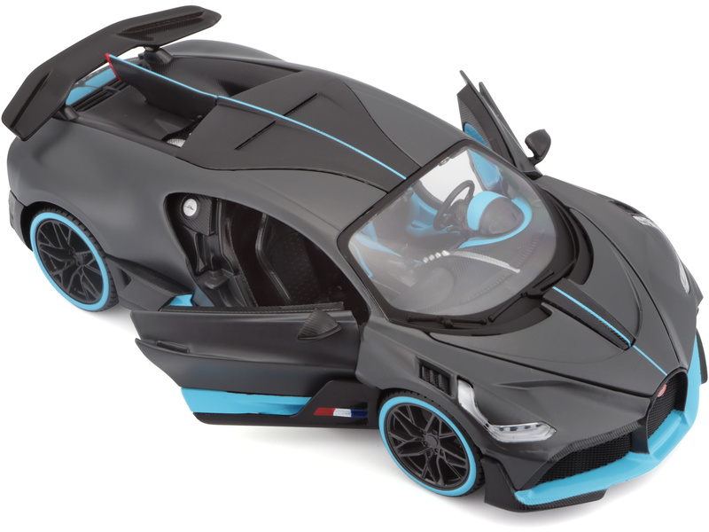 Maisto Bugatti Divo 1:24 tmavě šedá