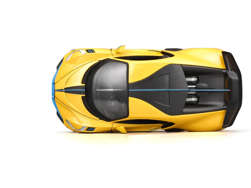 Maisto Bugatti Divo 1:24 žlutá