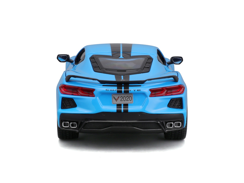 Maisto Chevrolet Corvette Stingray Coupe Z51 2020 1:24 modrá