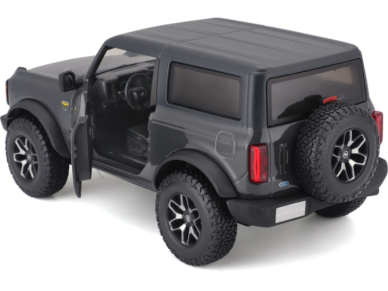 Maisto Ford Bronco 2021 1:24 tmavě šedá metalíza