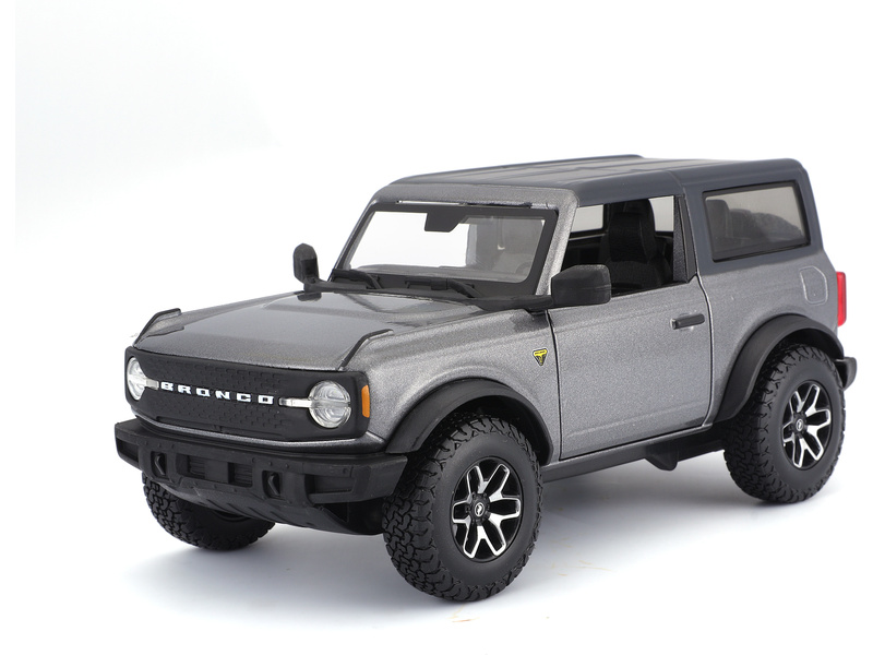 Maisto Ford Bronco 2021 1:24 tmavě šedá metalíza