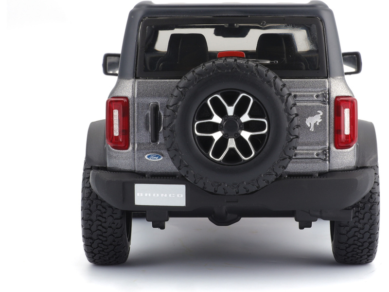 Maisto Ford Bronco 2021 1:24 tmavě šedá metalíza