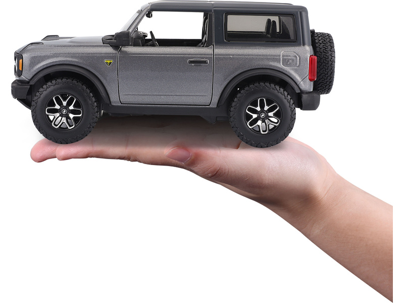 Maisto Ford Bronco 2021 1:24 tmavě šedá metalíza