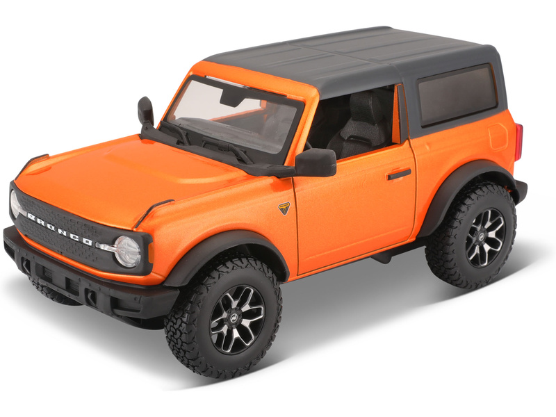 Maisto Ford Bronco 2021 1:24 oranžová metalíza