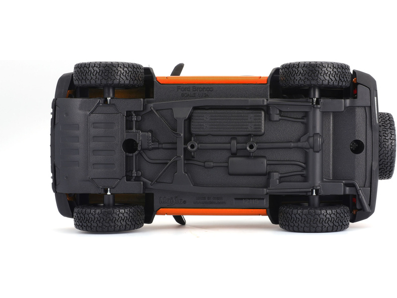 Maisto Ford Bronco 2021 1:24 oranžová metalíza