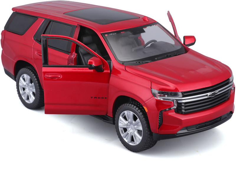 Maisto Chevrolet Tahoe 2021 1:26 červená