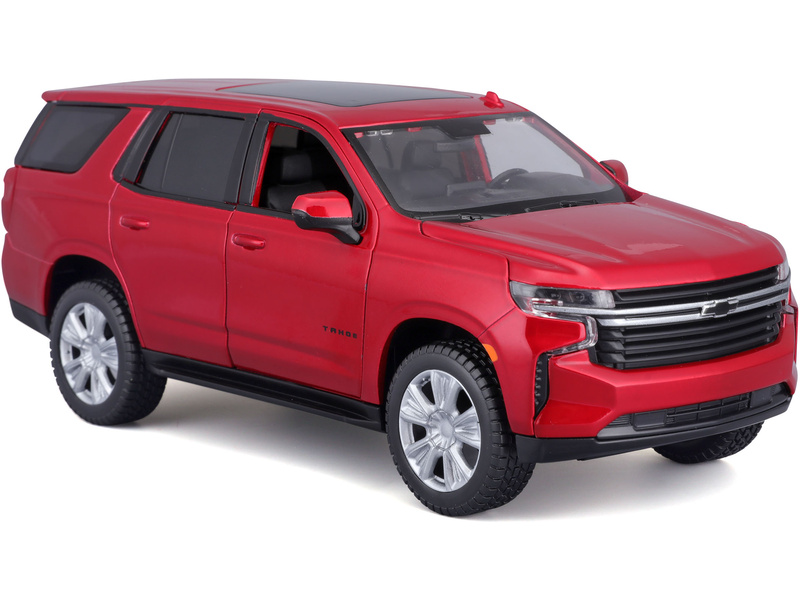 Maisto Chevrolet Tahoe 2021 1:26 červená