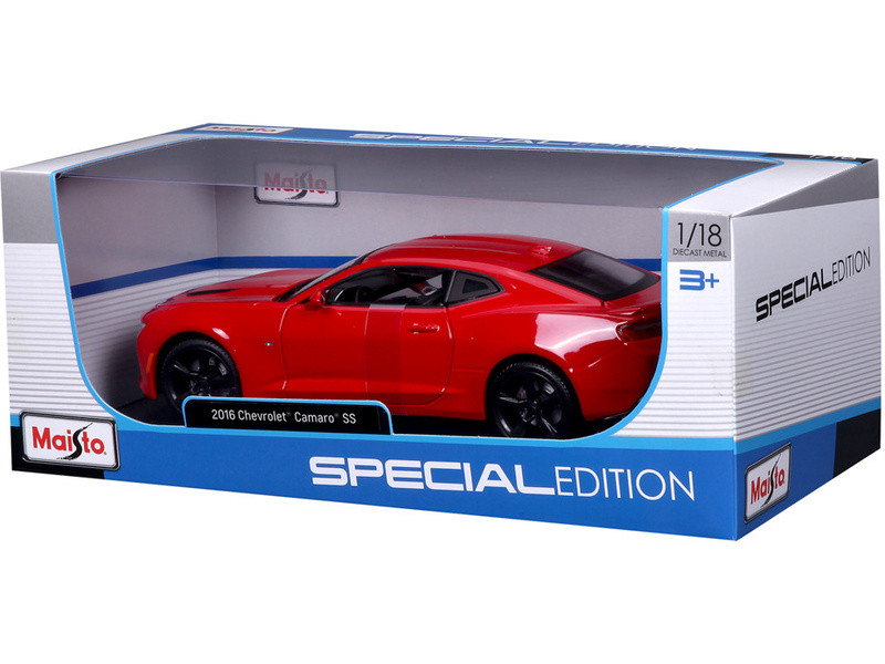 Maisto Chevrolet Camaro SS 2016 1:18 červená
