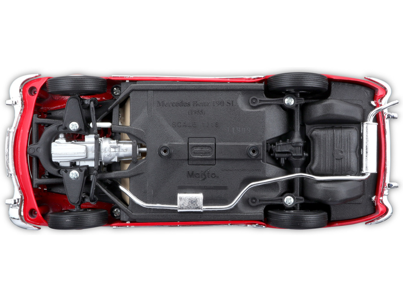 Maisto Mercedes-Benz 190SL 1955 1:18 červená