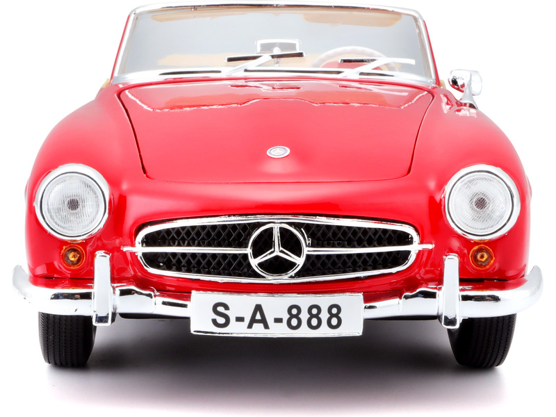 Maisto Mercedes-Benz 190SL 1955 1:18 červená