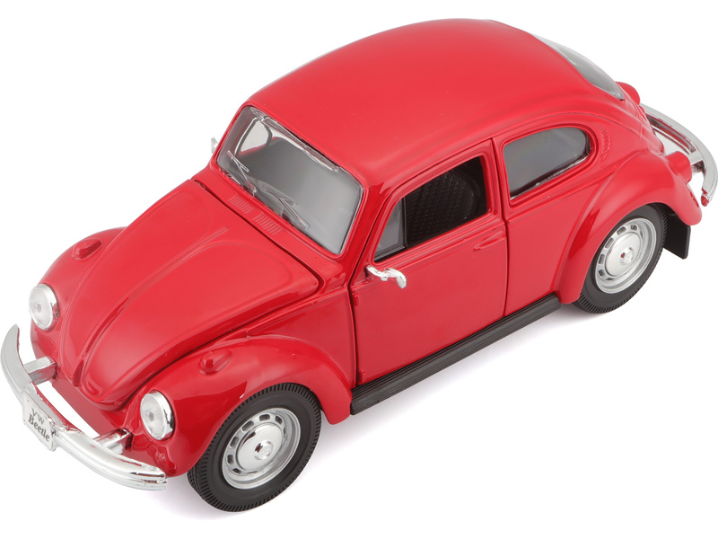 Maisto Volkswagen Beetle 1:24 červená