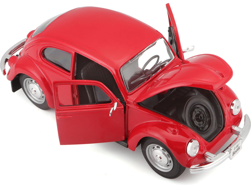Maisto Volkswagen Beetle 1:24 červená