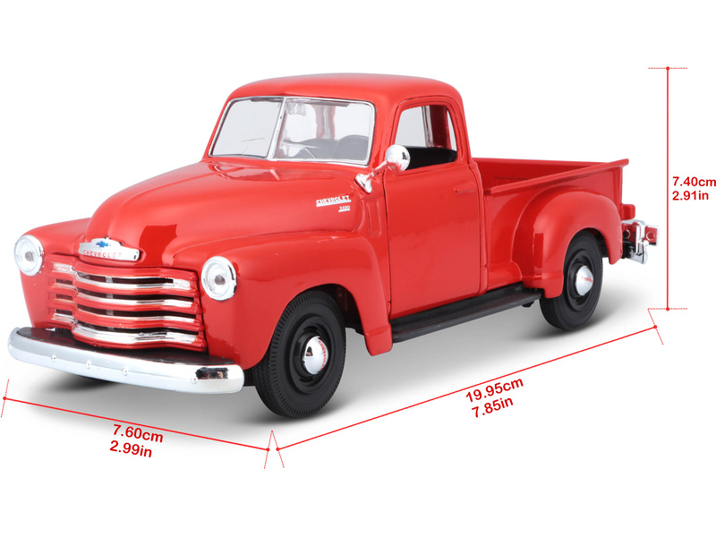 Maisto Chevrolet 3100 Pickup 1950 1:25 oranžová