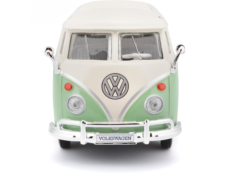 Maisto Volkswagen Van Samba 1:25 zeleno/krémová