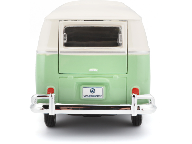 Maisto Volkswagen Van Samba 1:25 zeleno/krémová